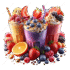 Pngtree mixed fruit smoothie png image
