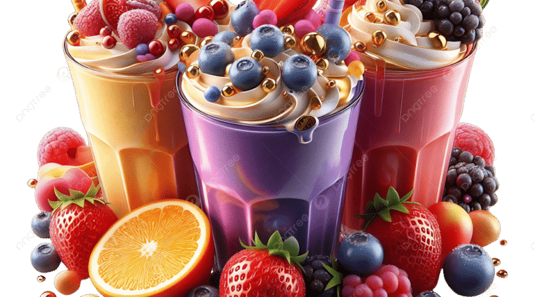 Pngtree mixed fruit smoothie png image