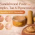 Sandalwood paste for pimples
